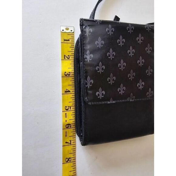 Crossbody bag Fluer de lis black - Picture 7 of 8